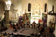 16. November 2014 - Auftritt des Ensembles Ô-Celli in der Pfarrkirche Burg Reuland