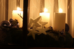 18. Dezember 2014 - Adventsfenster in Reuland, Braunlauf, Espeler und Braunlauf