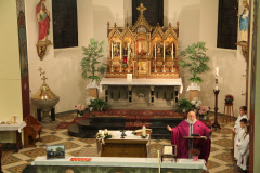 29. November 2014 - Gottesdienst in Dürler, mitgestaltet von den Ministranten unseres Pfarrverbandes, die an der Pilgerreise nach Rom 2015 teilnehmen