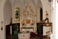 30. Juni 2013 - Der Kirchenchor Marnach (L) gestaltete gesanglich das Hochamt in der Pfarrkirche zu Reuland
